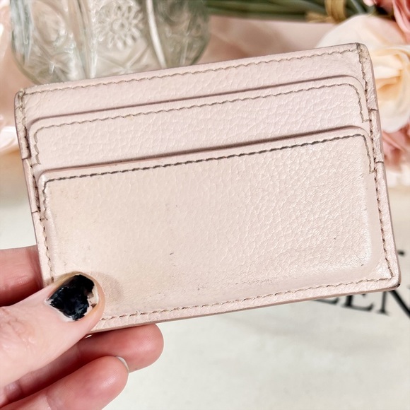 Alexander McQueen Baby Pink Cardholder - Picture 4 of 10